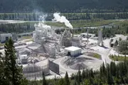 Aerial view of a cement plant industrial facility, representing oil health and equipment reliability in cement production.